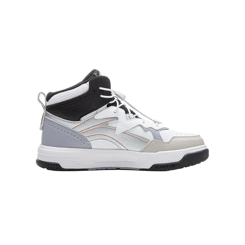 Li Ning Kids Fashion Versatile Non-Slip High-Top Casual Shoes Kids Sneakers YKCU194-13