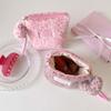 Plush Leopard Print Makeup Bag Versatile Pouches Bag Organizer Make Up Pouch Bag  Lipstick