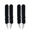YOVEKAT 24 Mickey Minnie Mouse Costume Deluxe Fabric Ears Headband White Polka Dot Set for Boys Girls Birthday Party Hair Accessories Baby Shower Head