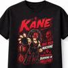 Kane Big Red Machine Wrestling Attitude Era Legend Fire Graphic Unisex TShirt