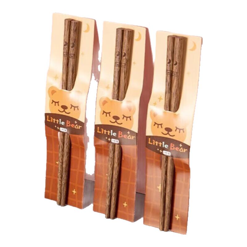 Suncha Kids Chicken Wing Wood Training Chopsticks