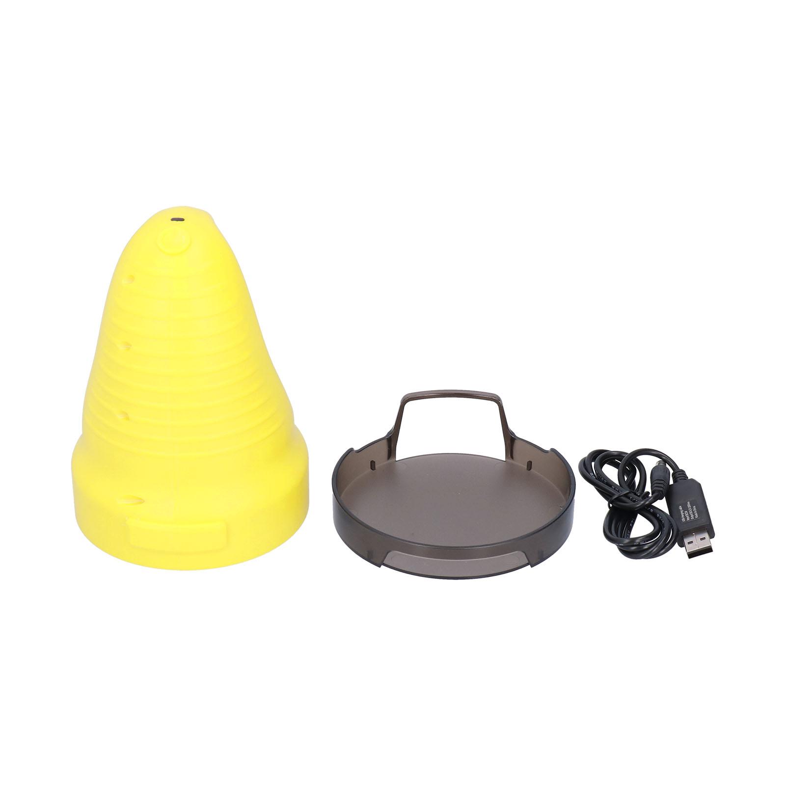 

Электрический скребок для снега с зарядкой через USB, многофункциональный скребок для льда, удаление снега с лобового стекла автомобиля, размораживатель жёлтый