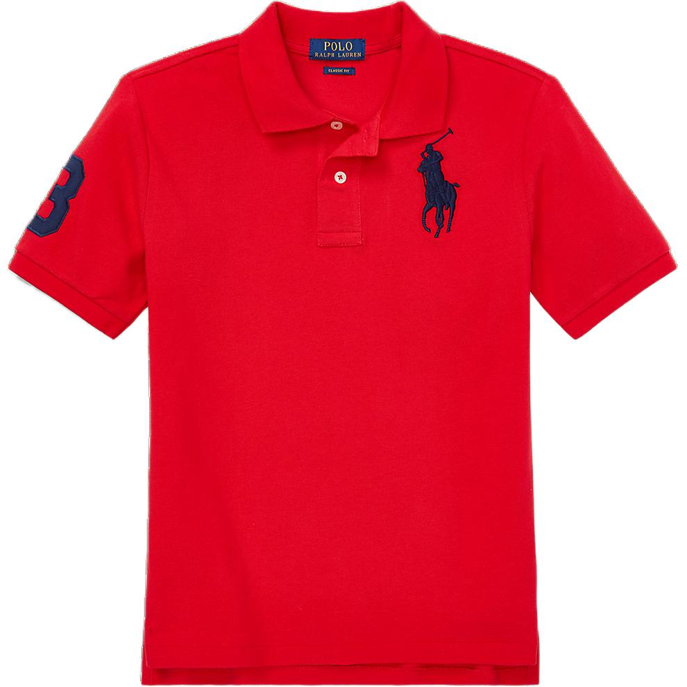 

Polo Ralph Lauren Рубашка поло с вышивкой логотипа Детские топы Красный CWPOKNIYN820263600 XL