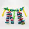 Colorful Parrot Cage Chew Toys Pet Bird Conure Swing Scratcher Bites Toy