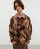 Triple Sense Unisex Fleece Dyed Collar Knit_Brown