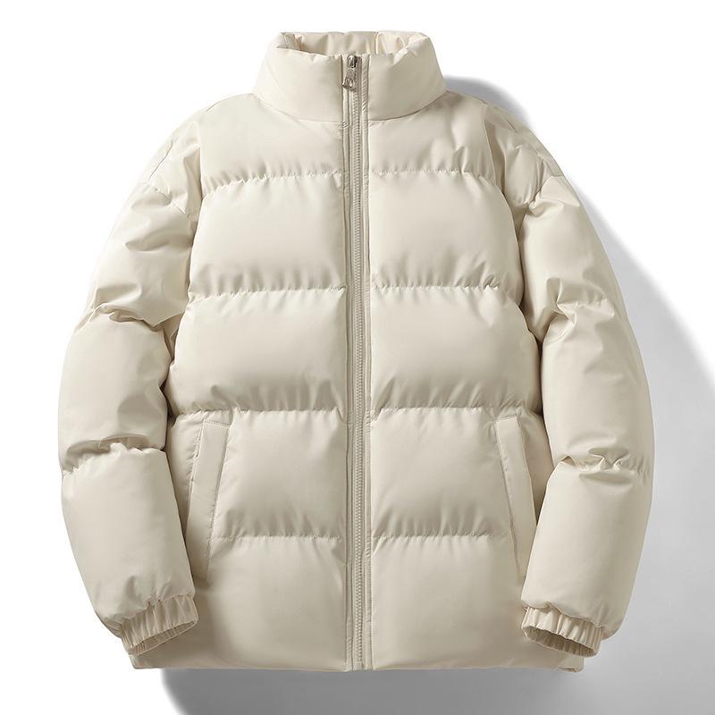 2023 Men's Winter Thick Short Cotton-Padded Jacket, Korean Style, Trendy and Loose.