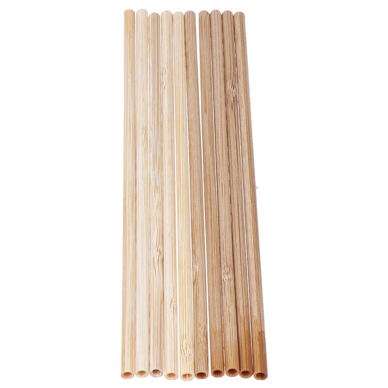 5Pcs Bamboo Drinking Straws Environmentally Friendly Household Utensils Straws