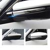 Chrome Rear View Mirror Pillar Trim Cover + Side Mirror Cover Trim Fit For Honda Civic 2016–2019