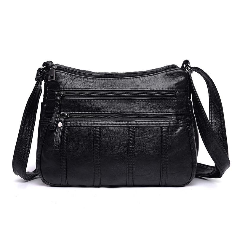 Street Style Pu Shoulder Bag For Women With Large Capacity And Zipper Closure For Daily Use