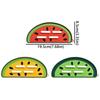 5 Pieces Soft Silicone Drain Pot Cover Pad Watermelon Shape Heat Insulation Pad  Kitchen Counter