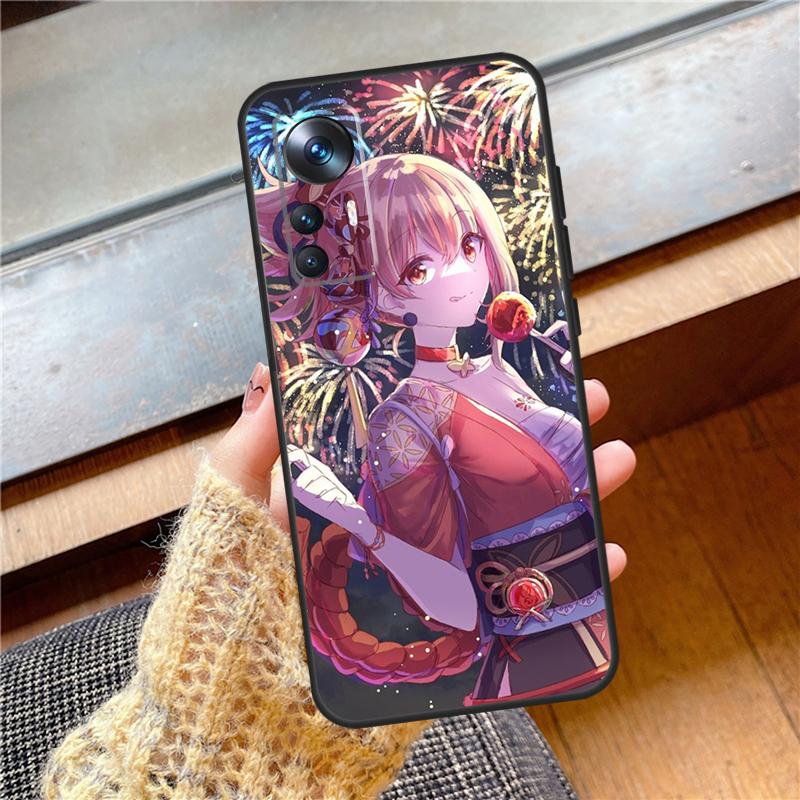 Genshin Impact Yoimiya Cover For Xiaomi 15 Ultra 13 14 17 Pro Max 13T 14T 15T POCO F7 F5 F6 X3 X5 X6 X7 Pro Case