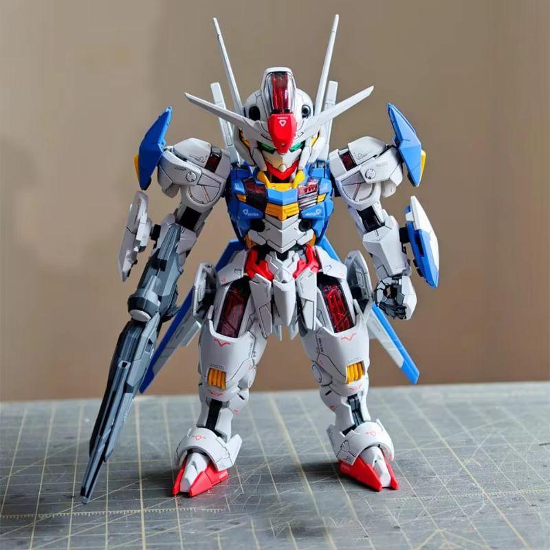 SUPA MGSD Luchtafweer - De Heks Van Mercurius Mech Assemblage Modelbouwkit Actiefiguur Verzamelaar Jongen Puzzel Speelgoed Cadeau Bureau Ornament