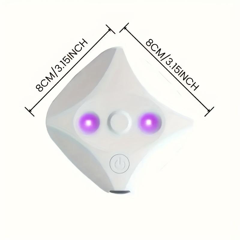 Portable Household Smart Toilet Cleaner Wall-mounted Sterilization With USB Charging LED Toilet Light For Home Bathroom Travels