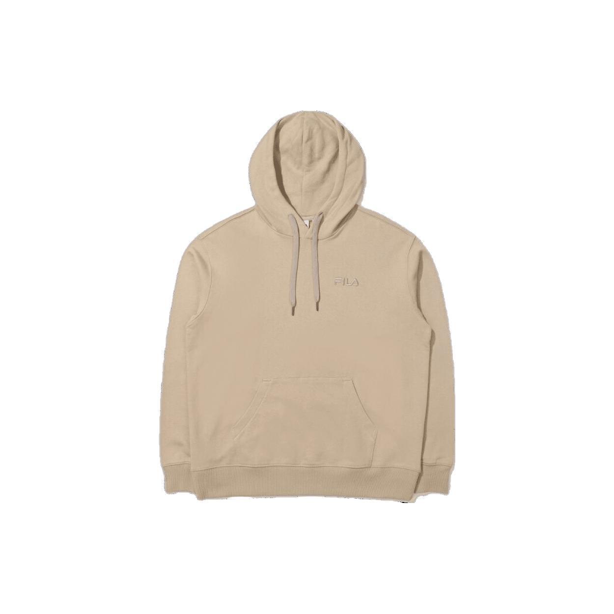 FILA Sweatshirts Unisex Khaki Hooded Moderate FS2POD3106X-BEG M