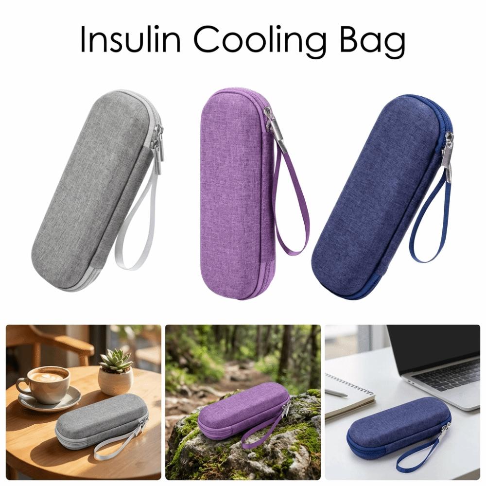 EVA Glaciated Cold Storage Bag Waterproof Drug Freezer Bag Multipurpose Storage Bag  for Home