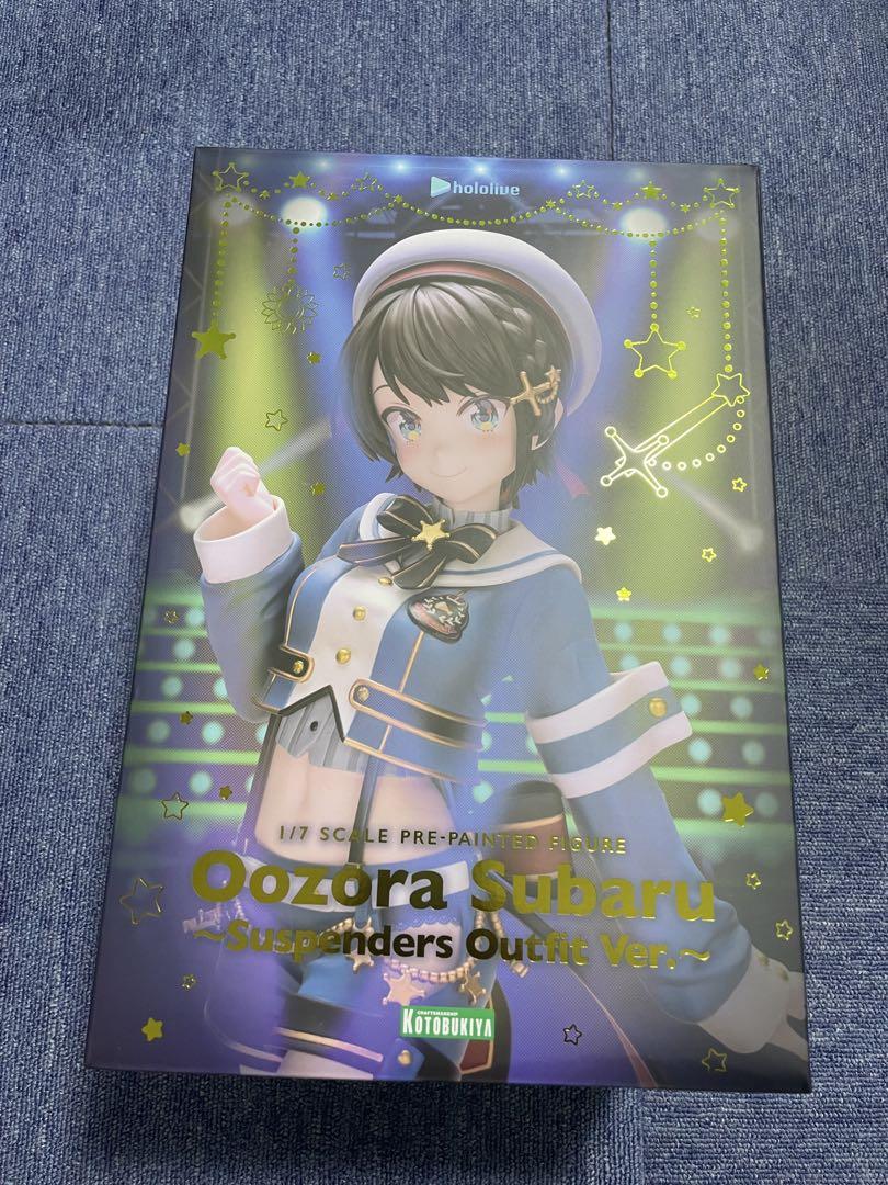 

[USED] Hololive Ozora Subaru 1/7 Figure Suspender Costume Version with Interchangeable Facial Expressions