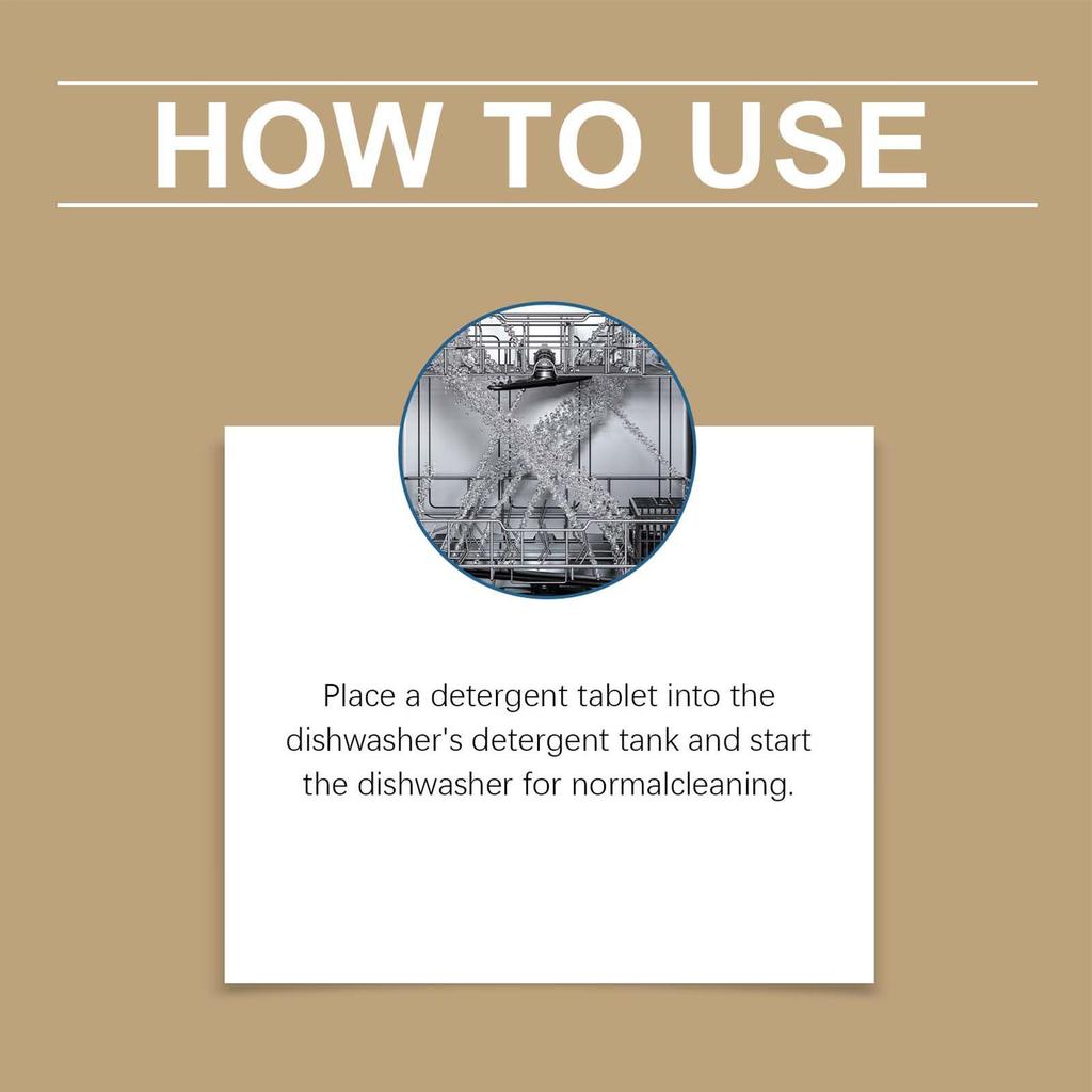 Dishwasher Cleaning Tablets Sheets Removes Odor 30piece Dishwasher Machine Cleaner For Kitchen Home Laundry Washing Machine