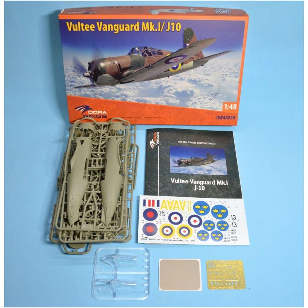 Drwings Valti Vanguard Plastic Model DWS48050 1/48 Mk.1/J10