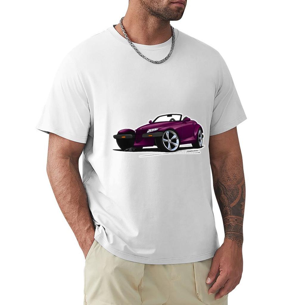Plymouth Prowler Purple TShirt quick drying croswit shirt man funny t shirts for men