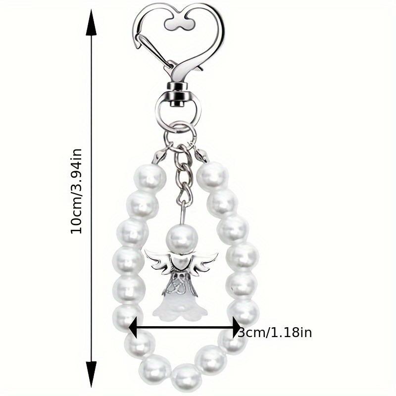 10 ks Roztomilých Andělských Klíčenek s Dárkovými Krabičkami a Poděkovacími Kartičkami Křtiny Nevěsty Svatba Gender Reveal Party