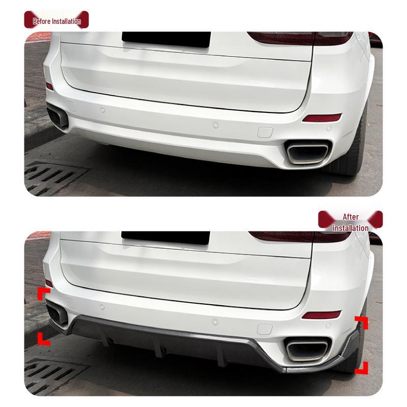Black Warrior Rear Lip Spoiler for BMW X5 F15 M Sport 2014-2018
