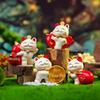 Personalized Desktop Cat Car Ornament - Center Console Doll Decoration