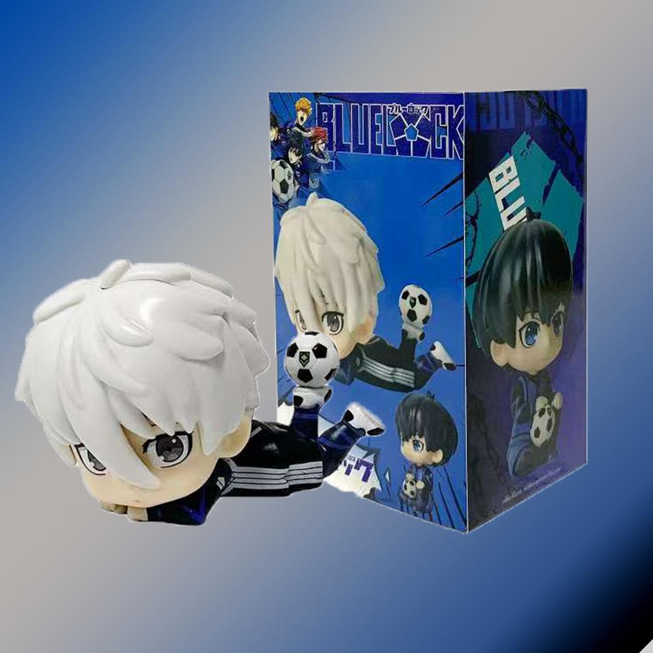 BLUE LOCK Action Figures Isagi Yoichi Nagi Seishiro Gifts Anime Figure Q Version Figurine PVC Collectible Model Kids Doll Toys