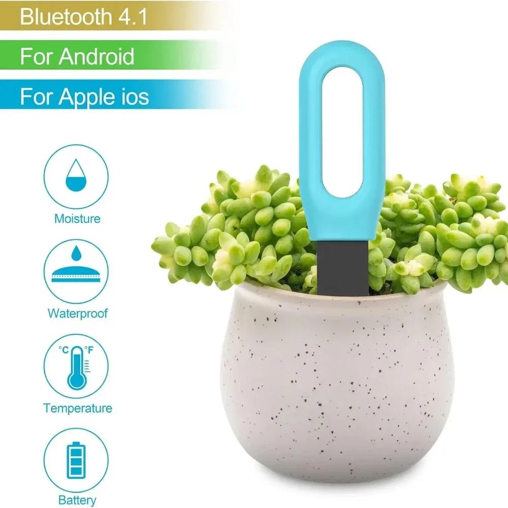 Wireless Soil Monitor 2-Parameter Sensor APP Alerts Zigbee Enabled IP66 Waterproof For Smart Gardens & Botanical Automation