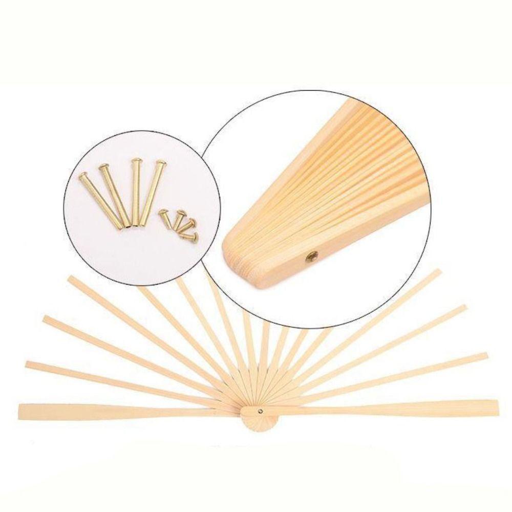 10cm Half Circle Silk Veil Chinese Short Bellydance Fan Hand Dye Adults Fan  Kid Women