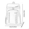 Tennis Backpack Badminton Large with Shoe Compartment Racquet Bag Racket for Outdoor