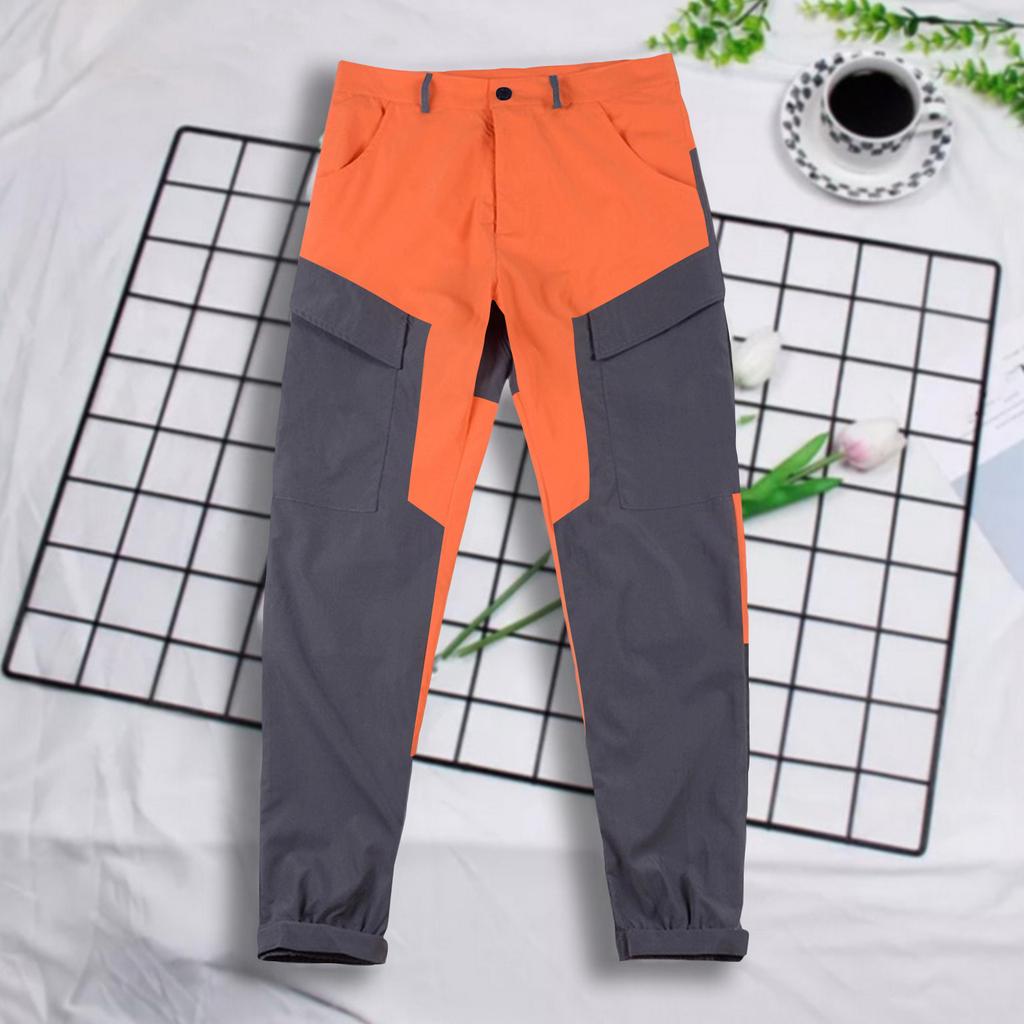Men's Multi-Pocket Work Pants Men's Casual Fashion Work Pants