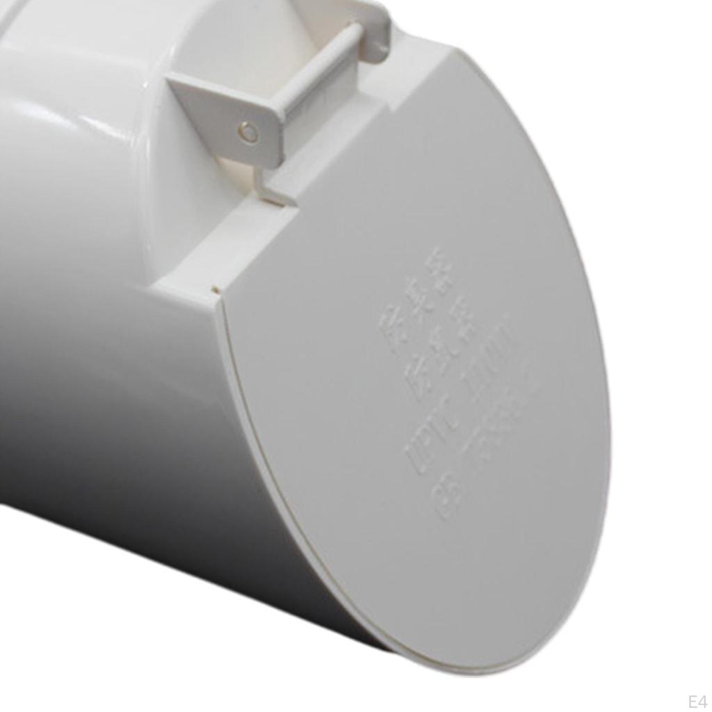 PVC Drain Pipe, Odor , Accessory, High-Performance Replacement Parts, Sewer Check Valve, Closure