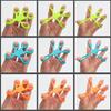 Finger Grip Silicone Ring Exerciser Antistress Resistance Band Fitness Stretcher 3 Levels Finger Sensory Toy for Kid Autism ADHD