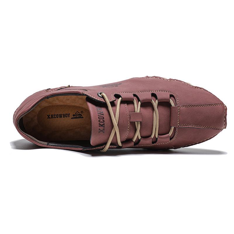 Spring Men's Lace-up Loafers - Large Size Octopus Design Casual Shoes