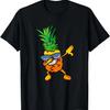 Dabbing Pineapple Fun Hawaiian Fruit Aloha Dance Dab T-Shirt