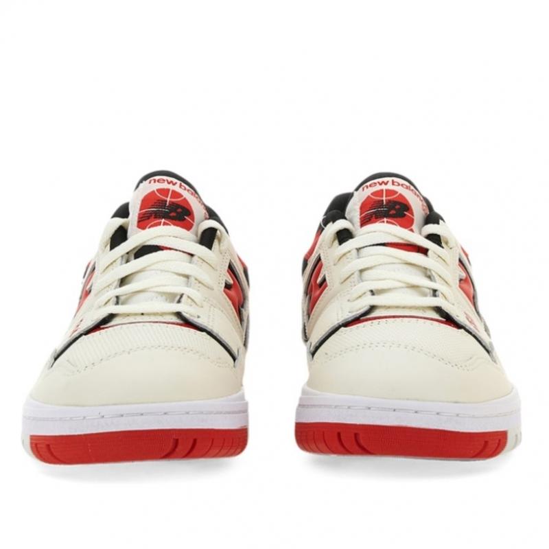 New Balance White Red 550 Sneakers Bb550vtb Seasalt