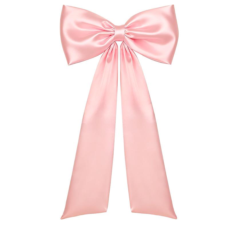 

110CM Satin Big Bow for Backdrop Coquette Birthday Party Wedding Engagement Bachelorette Baby Shower Christmas Tree Topper Decor