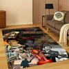 3D Scarface Classic Movie Tony Carpet Rug for Bedroom Living Room Sofa Playroom Doormat Home Decor,Kid Game Area Rug Non-slip