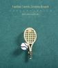 Spilla Brooch Racchetta da Tennis di Nicchia Coreana Incrostata di Zirconi per Uomo e Donna