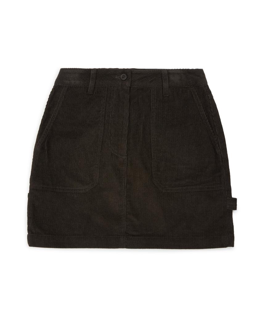 Mark Gonzales Women'S Corduroy Short Skirt - Brown