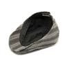 Spring Summer Cap Women's Beret British Vintage Striped Cap Men Peaked Cap