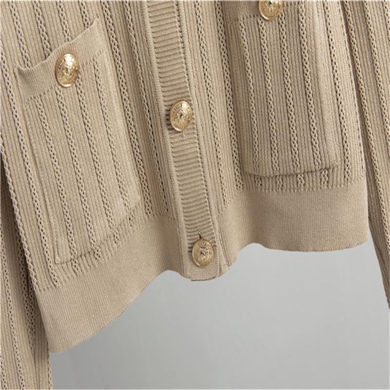 Knitted women's suit, Autumn new cardigan sweater+vest+skirt three piece set