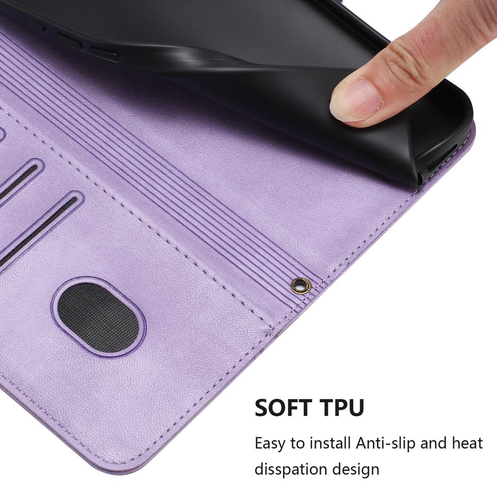Pro Motorola Moto G86 5G Pouzdra Peněženka Stojánek Retro Textura Kůže Kryt na telefon se šňůrkou