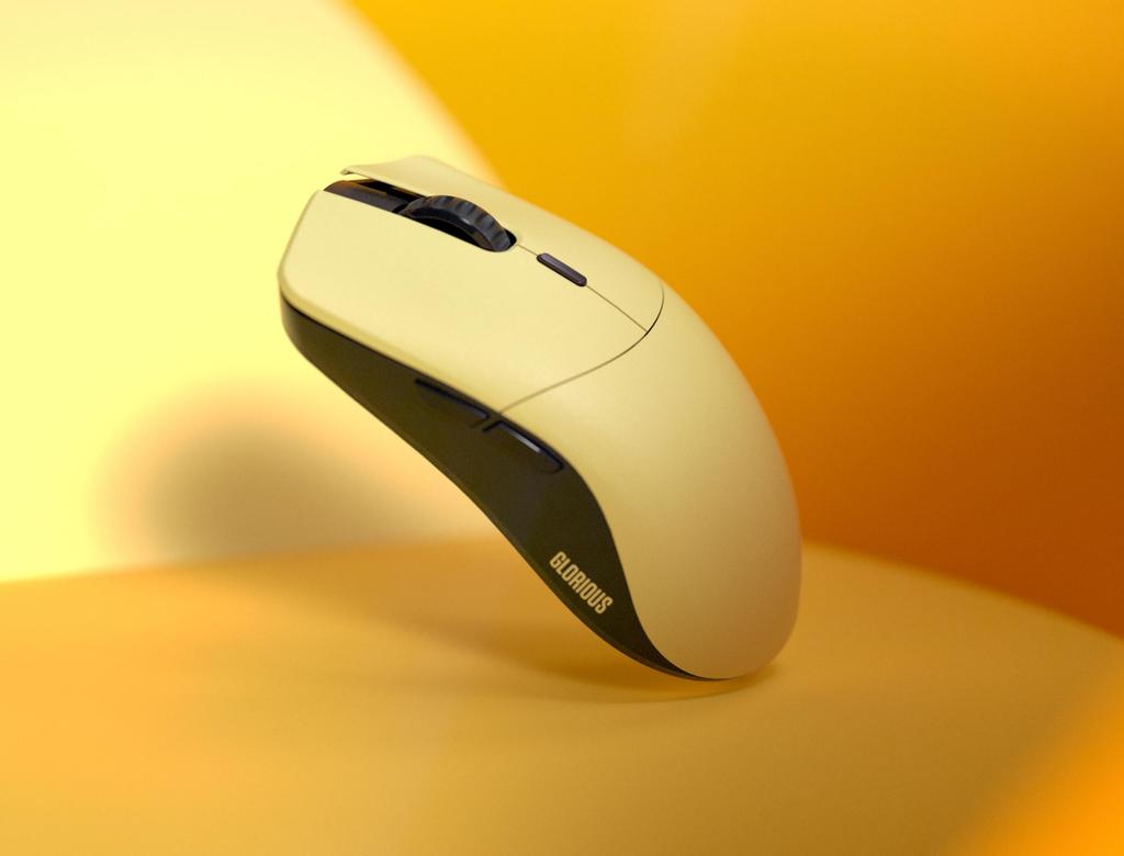 Glorious Model O Pro Wireless - Golden Panda - Ultra-lightweight, Durable, High-performance Wired and Wireless Gaming Mouse (GLO-MS-OW-GP-FORGE MS623)
