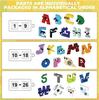 A-Z Alphabets Education Toys ABC Alphabet Learning Toys, ABC Learning for Toddlers Alphabet Knowledge Building Bricks for Boys Girls