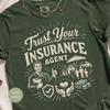 Insurance Agent Gift T-Shirt, Trust Your Tee with Retro Design