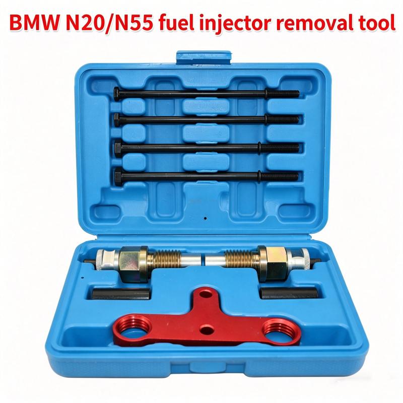 Professional Fuel Injector Removal Tool Kit Injector Puller Set for BMW N20 N55 Engine