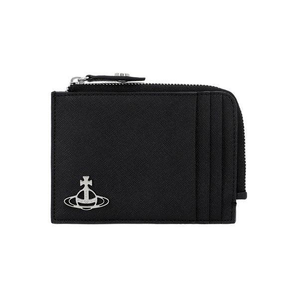 Vivienne Westwood Saffiano Zip Card Wallet 54020008u S0021