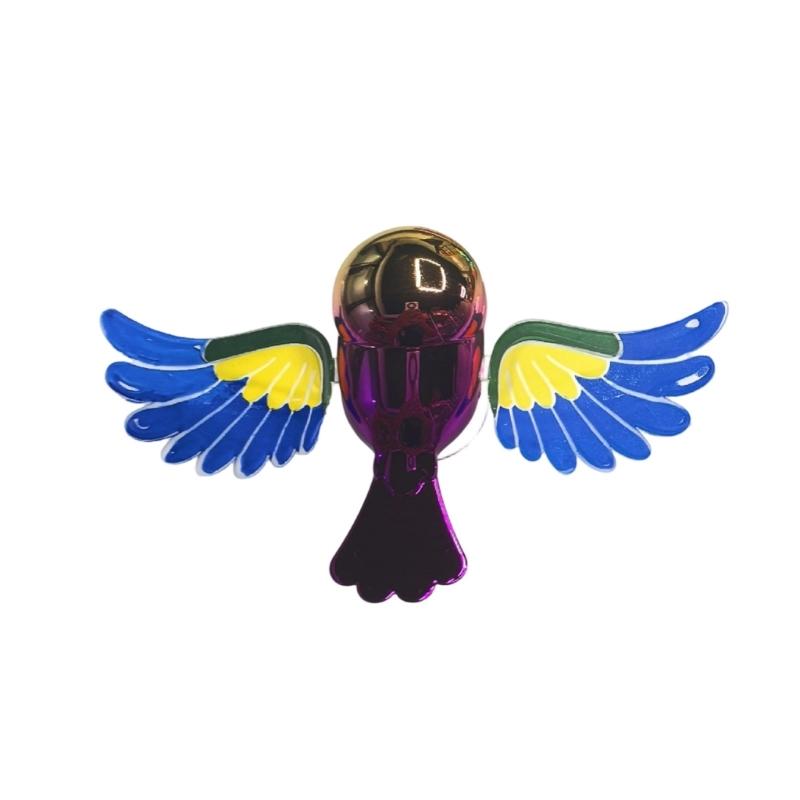 

Flaps Wing Motion Car Decoration Flying Bird Wind Power Automotive Sticker Decors For Engine Hood, Roof