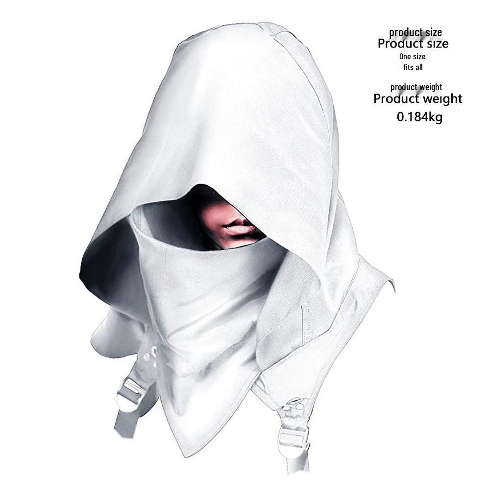 Cyberpunk Hooded Cloak for Halloween & Medieval Role-Play